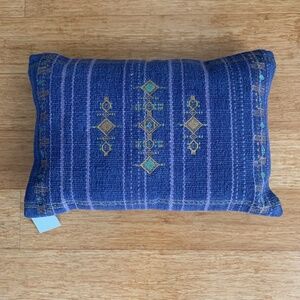 Sundance Catalog Sunset Ridge Navy Pillow NWT